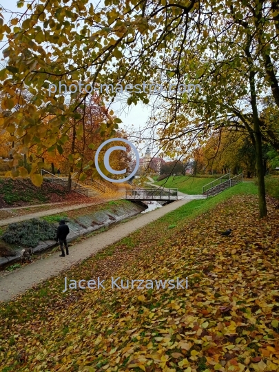 Poland,Bydgoszcz,Kuyavian-Pomeranian Voivodeship,Brda,river,ambience,Chanel of Brda,Okole district,Park,atumn,ambience