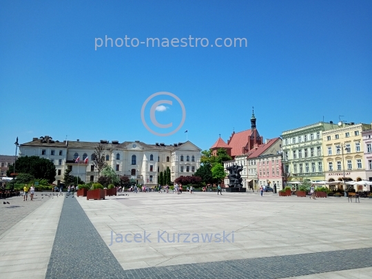 Poland,Bydgoszcz,Kuyavian-Pomeranian Voivodeship,city center,daily life in Bydgoszcz,summer,architecture,cty cente