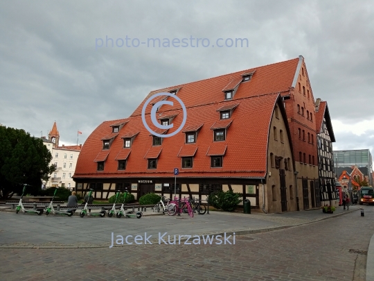 Poland,Bydgoszcz,Kuyavian-Pomeranian Voivodeship,city center,daily life in Bydgoszcz,summer,architecture,cty cente