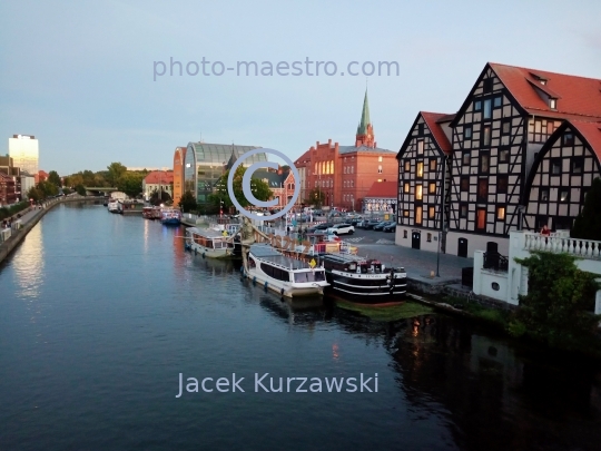 Poland,Bydgoszcz,Kuyavian-Pomeranian Voivodeship,Old Town,architecture,grenairies,twiligh,Brda river