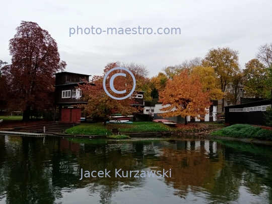 Poland,Bydgoszcz,Kuyavian-Pomeranian Voivodeship,water tower, architecture,autumn,city center,Brda river,autumn