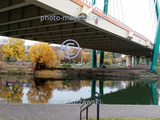 Poland,Bydgoszcz,Kuyavian-Pomeranian Voivodeship,water tower, architecture,autumn,city center,Brda river,autumn