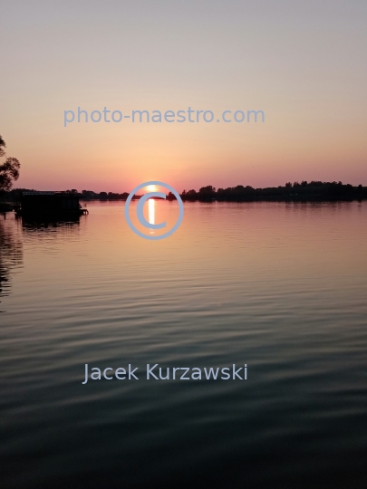 Poland,Chelmza,Kuyavian-Pomeranian Voivodeship,Chelmza Lake,Zalesie,sunset,relaxation,twilight