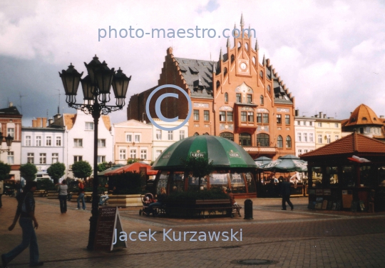 Poland,Chojnice,Pomeranian Voivodeship,city center,architecture