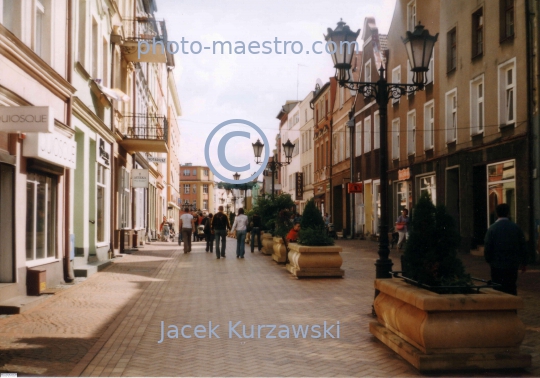 Poland,Chojnice,Pomeranian Voivodeship,city center,architecture