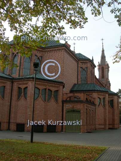 Poland,Ciechocinek,Kuyavian-Pomeranian Voivodeship,baleonology,monuments,architecture,neogothic church