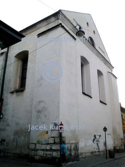 Poland,Cracow,Lesser Poland Voivodeship,architecture,monouments,history,Synagogue,Kazimierz District,ambience,Jewish district,sinagogue