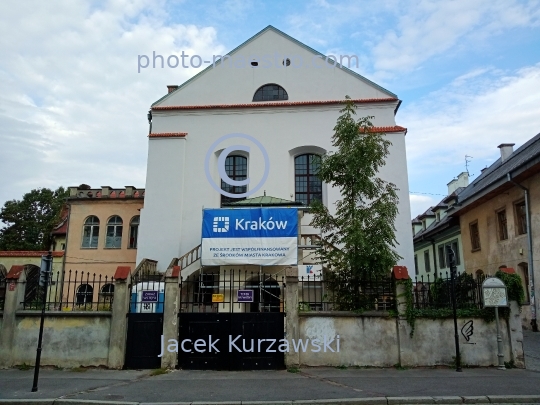 Poland,Cracow,Lesser Poland Voivodeship,Kazimierz District,judaica,synagogue,history,architecture