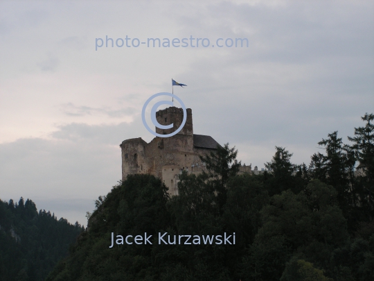 Poland,Czorsztyn reservoir,dam,Pieniny Mountains,Lesser Poland Voivodeship,Niedzica Castle,architecture,history,panoramical view