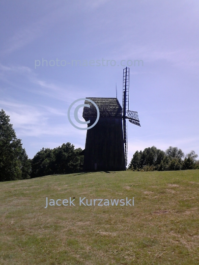 Poland,Dziekanowice,Greater Poland Voivodeship,architecture,wooden buildings,museum,panoramical view,etnography