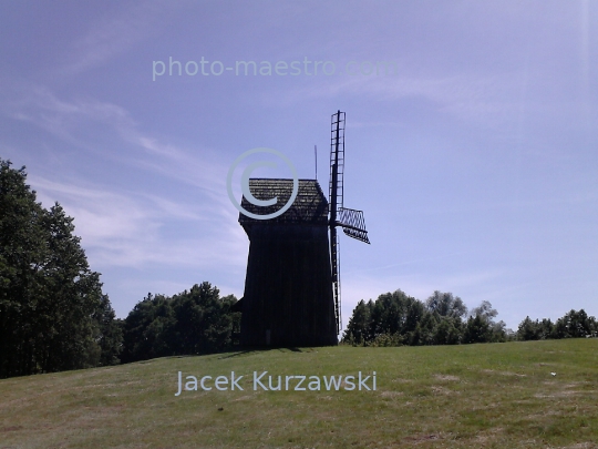 Poland,Dziekanowice,Greater Poland Voivodeship,architecture,wooden buildings,museum,panoramical view,etnography