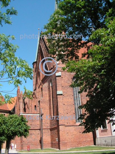 Poland,Frombork,Warmian-Masurian Voivodeship,Cathedral,Old Town,monuments,walls,architecture,panoramical view,Nicolaus Copernicus