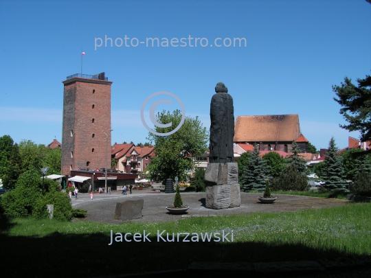 Poland,Frombork,Warmian-Masurian Voivodeship,Old Town,monuments,walls,architecture,panoramical view,Nicolaus Copernicus