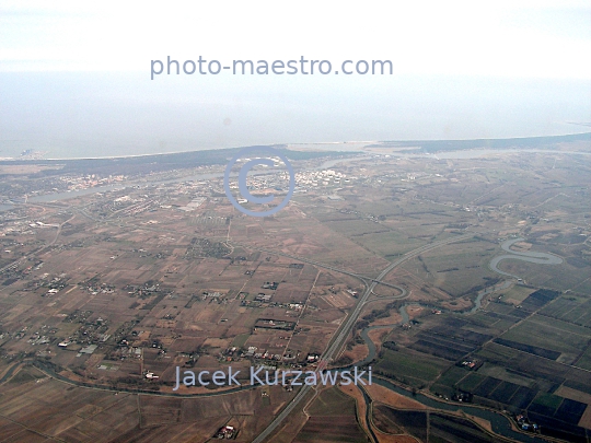 Poland,Gdansk,Pomeranian Voivodeship,landscape,panoramical view,aerial view,aerial image,area of Tricity