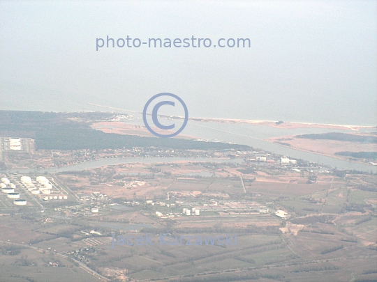 Poland,Gdansk,Pomeranian Voivodeship,landscape,panoramical view,aerial view,aerial image,area of Tricity