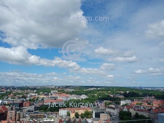 Poland,Gdansk,Pomeranian Voivodeship,landscape,panoramical view,architecture,monouments,history,city center,aerial view.panoramical view