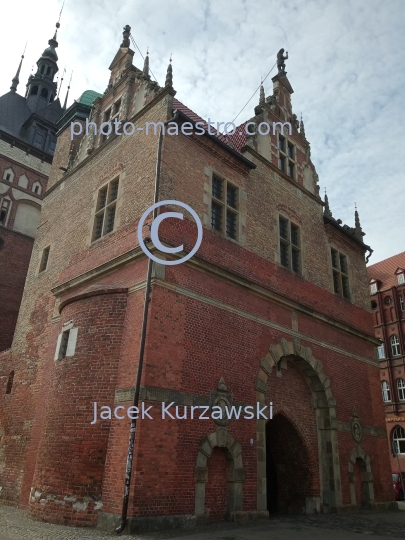 Poland,Gdansk,Pomeranian Voivodeship,landscape,panoramical view,architecture,monouments,history,Old Town,Towr,Prison