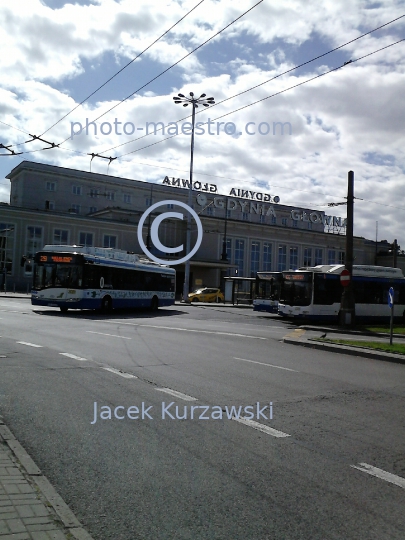 Poland,Gdynia,Pomeranian Voivodeship,Baltic Sea,port,harbour,buildings,city center,architecture,modernism,recreation,panoramical view