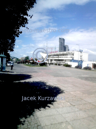 Poland,Gdynia,Pomeranian Voivodeship,Baltic Sea,port,harbour,buildings,city center,architecture,yachts,ships,panoramaical view