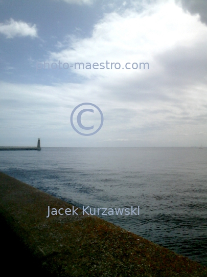 Poland,Gdynia,Pomeranian Voivodeship,Baltic Sea,port,harbour,clif,beach,panoramaical view