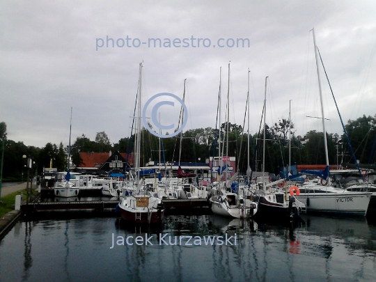 Poland,Gizycko,Warmian-Masurian Voivodeship,nature,lake,yachts,port,marina