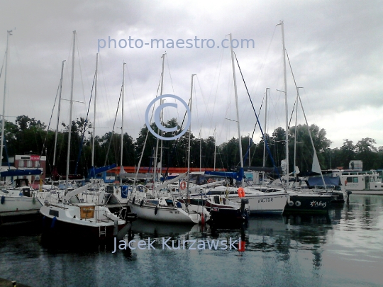 Poland,Gizycko,Warmian-Masurian Voivodeship,nature,lake,yachts,port,marina