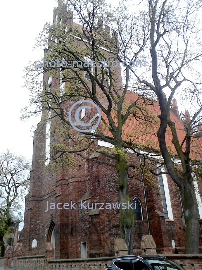 Poland,Gniew,Pomeranian Voivodeship,Teutonic Knights,church,architecture,medieval architecture,monouments