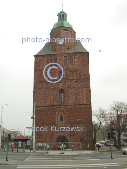 Poland,Gorzow Wielkopolski,Lubuskie voivodeship,city center,architecture,buildings