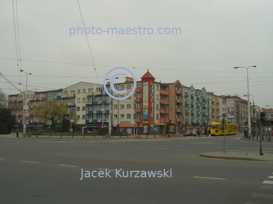 Poland,Gorzow Wielkopolski,Lubuskie voivodeship,city center,architecture,buildings