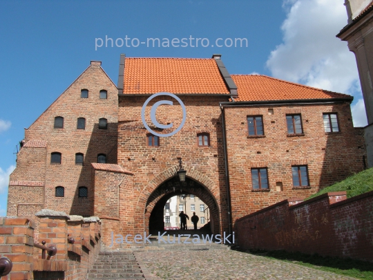 Poland,Grudziadz,Cuiavian-Pomeranian Voivodeship,architecture,Vistula,medieval architecture,graneries,gate