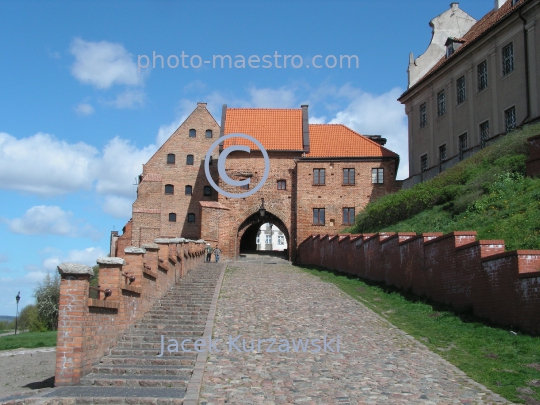 Poland,Grudziadz,Cuiavian-Pomeranian Voivodeship,architecture,Vistula,medieval architecture,graneries,gate