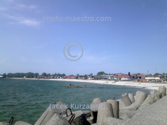 Poland,Hel,Pomeranian voivodeship,panoramical view,Baltic Sea,beach,nature,port,ships,harbour