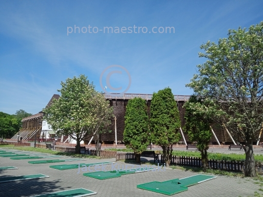 Poland,Inowroclaw,Kuyavian-Pomeranian Voivodeship,architecture,baleonology,park,graduation tower,salt