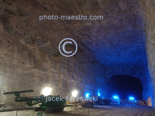 Poland,Klodawa,Greater Poland Voivodeship,salt,mine,ilumination,route,decoration,chamber.ilumination