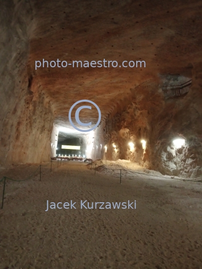 Poland,Klodawa,Greater Poland Voivodeship,salt,mine,ilumination,route,decoration,chamber.ilumination