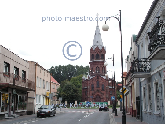 Poland,Konin,Greater Poland Voivodeship,architecture,panoramical view,city center