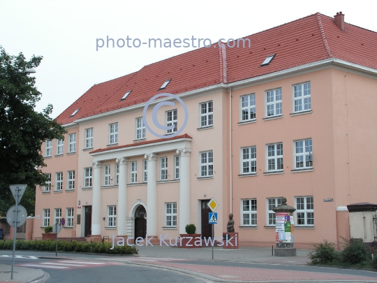 Poland,Konin,Greater Poland Voivodeship,architecture,panoramical view,city center