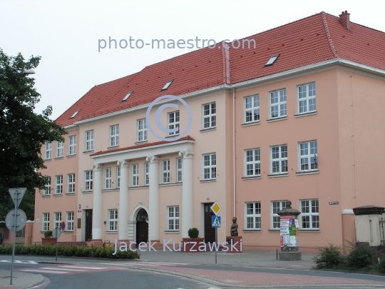 Poland,Konin,Greater Poland Voivodeship,architecture,panoramical view,city center