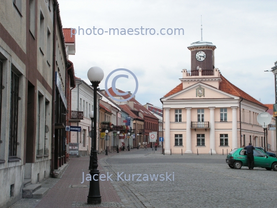 Poland,Konin,Greater Poland Voivodeship,architecture,panoramical view,city center