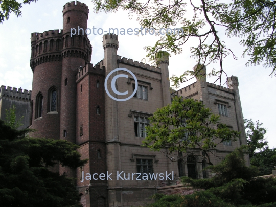 Poland,Kornik,Greater Poland Voivodeship,castle,history,neogothic,architecture