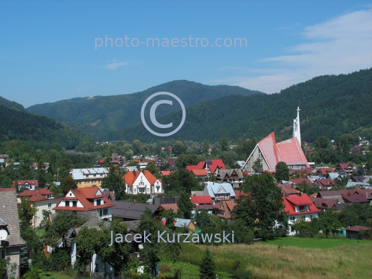 Poland,Kroscienko,Pieniny Mountains,Lesser Poland Voibodeship, architecture,nature,history,holiday