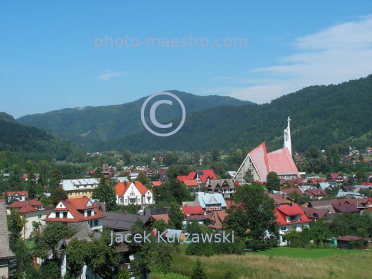 Poland,Kroscienko,Pieniny Mountains,Lesser Poland Voibodeship, architecture,nature,history,holiday