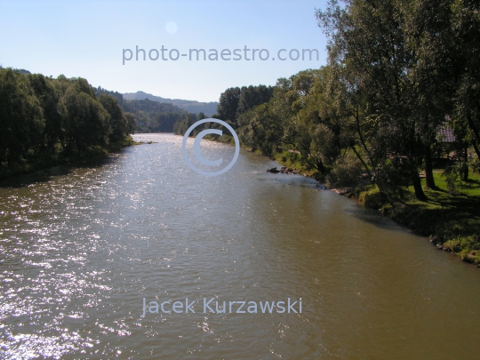 Poland,Kroscienko,Pieniny Mountains,Lesser Poland Voibodeship, architecture,nature,history,holiday,Dunajec