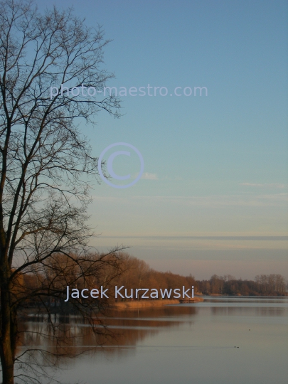 Poland,Kruszwica,Kuyavian-Pomeranian Voivodeship,monuments,twilight,ambience,Goplo,Lake,sunset