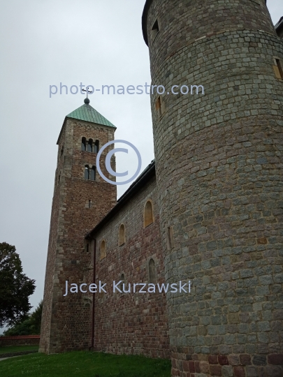 Poland,Leczyca,Lodz Voivodeship,architecture,art romain,stone buildings, XI century,church