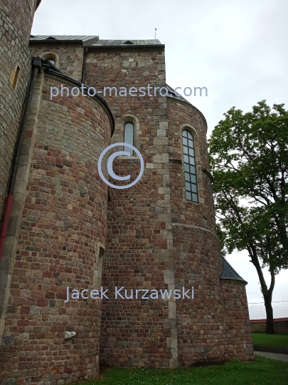 Poland,Leczyca,Lodz Voivodeship,architecture,art romain,stone buildings, XI century,church