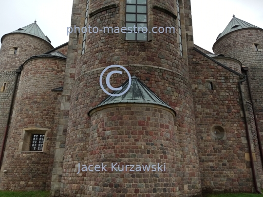 Poland,Leczyca,Lodz Voivodeship,architecture,art romain,stone buildings, XI century,church