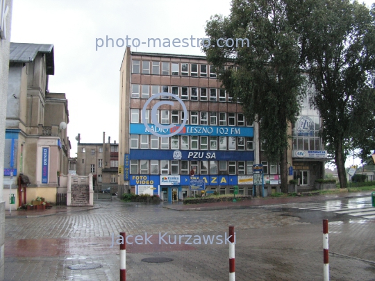 Poland,Leszno,Greater Poland Voivodeship,architecture,panoramical view,city center,monuments