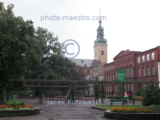 Poland,Leszno,Greater Poland Voivodeship,architecture,panoramical view,city center,monuments