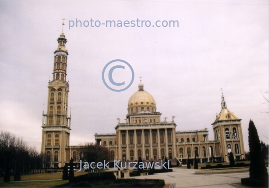 Poland,Lichen,Sanctuary,Greater Poland Voivodeship,architecture,history,religion,panoramical view,statues